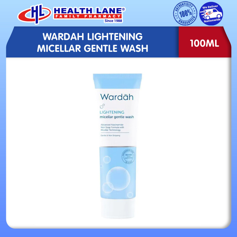 WARDAH LIGHTENING MICELLAR GENTLE SABUN (100ML)